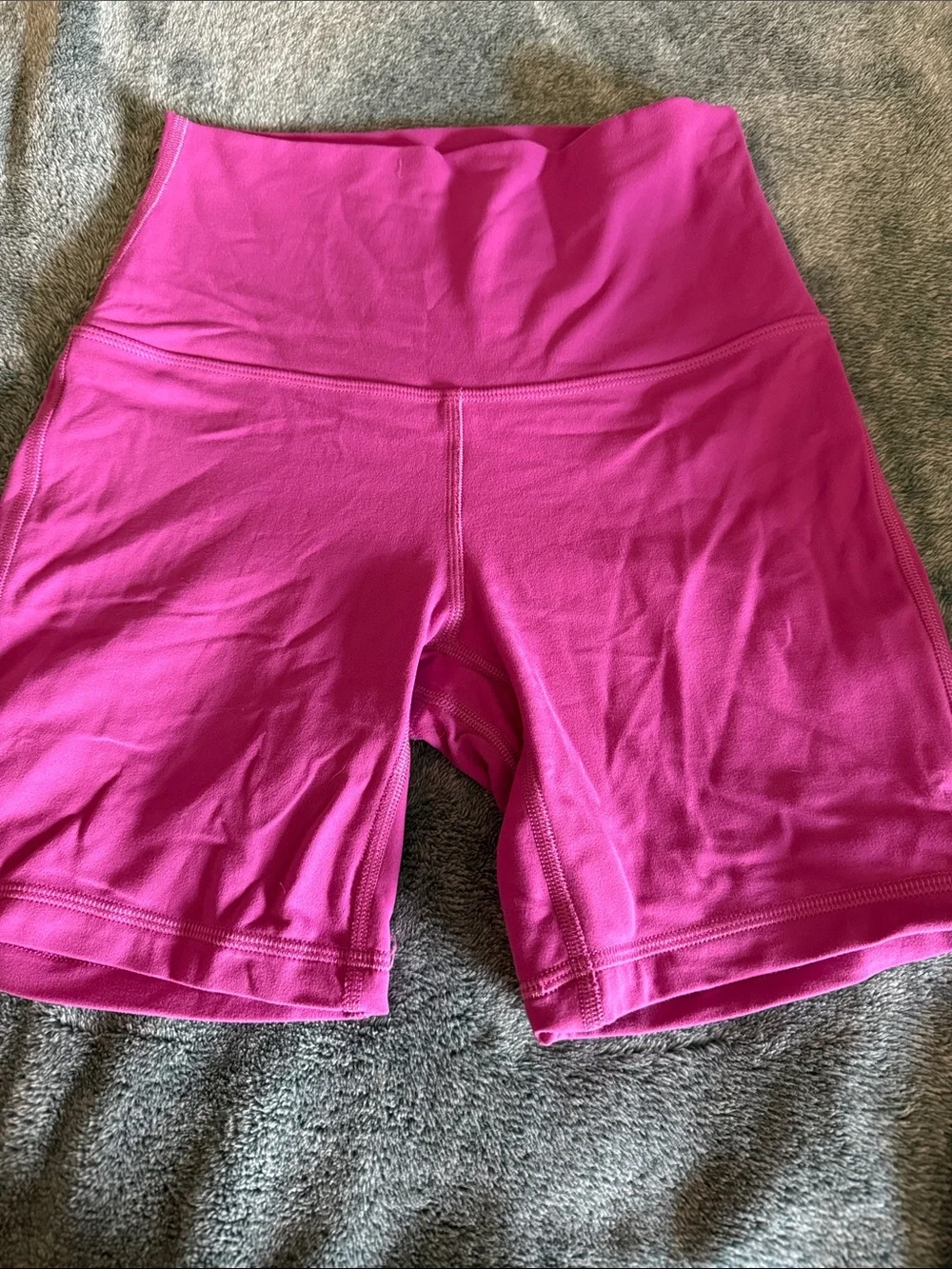 Women's High-Waist Performance Bike Shorts - Pinkish/purple - Picture 1 of 5